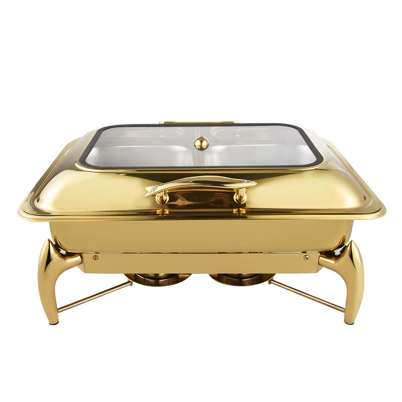 Bain Marie Food Warmer - High-end buffet furnace Flap thickened stainless