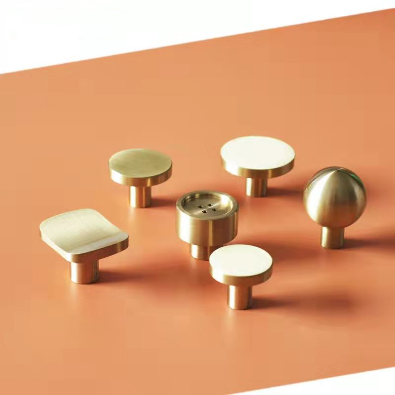 Commercial Kitchen Cabinet - Modern Solid Brass Cabinet Kitchen Knobs
