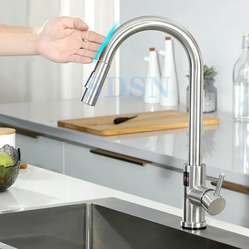 Digital Touch on Kitchen Fauce - Commercial Kitchen Faucet ulasan dan harga