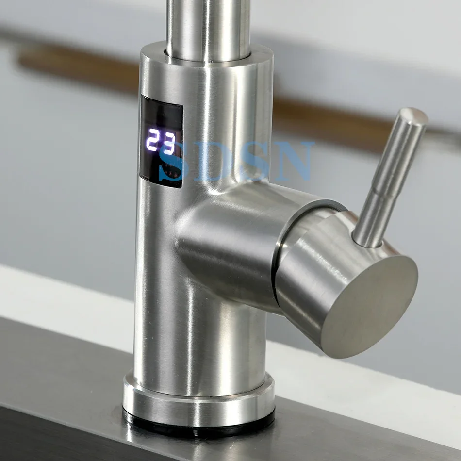 Digital Touch on Kitchen Fauce - Commercial Kitchen Faucet ulasan dan harga