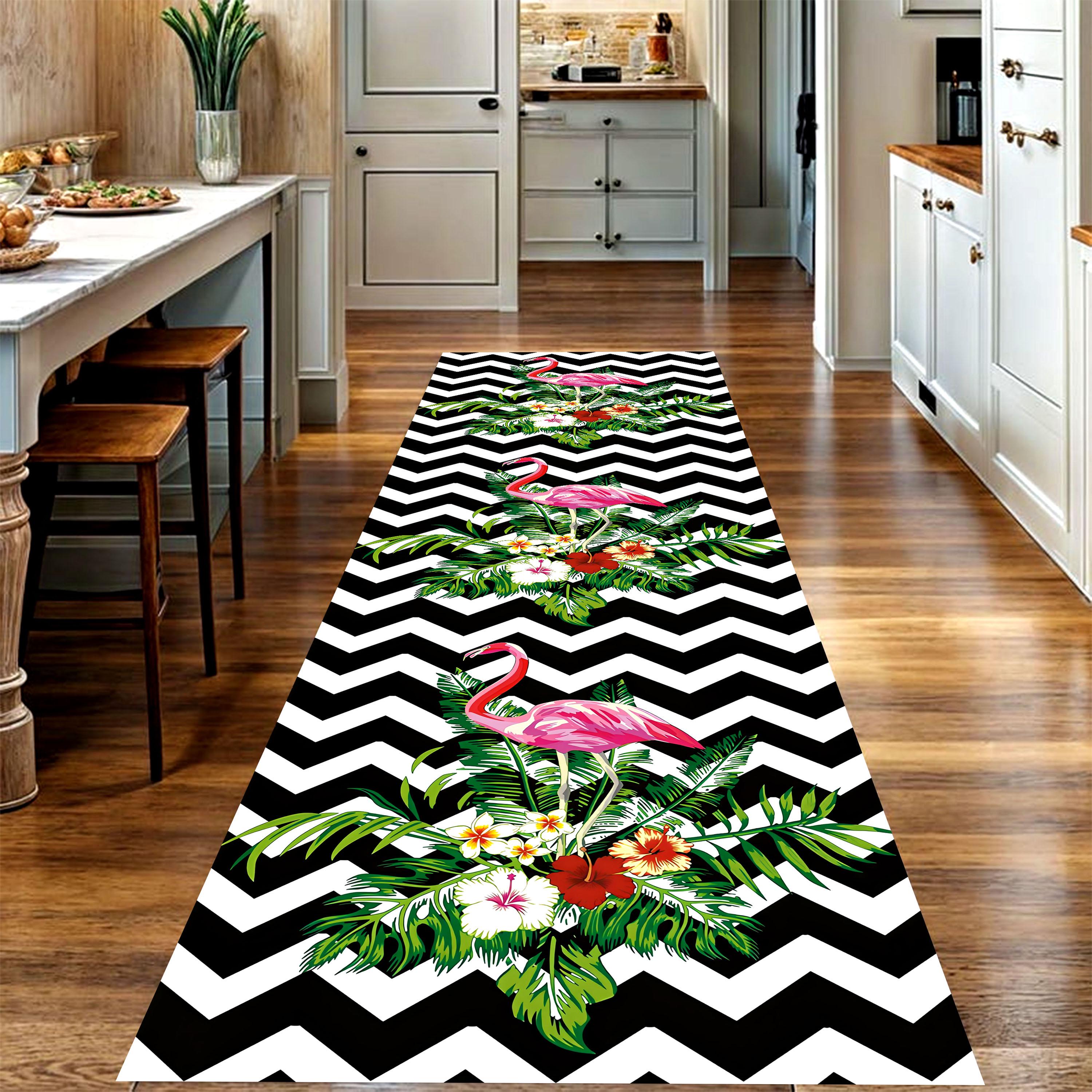 Black White Geometric Curve Lo - Commercial Kitchen Layout Design ulasan dan harga