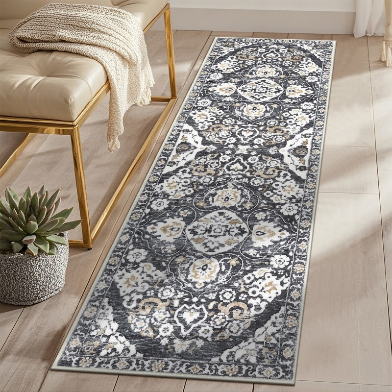 Nautical Runner Rug Deep Blue  - Commercial Kitchen Background ulasan dan harga