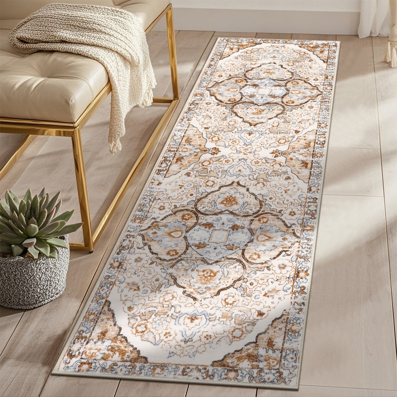Nautical Runner Rug Deep Blue  - Commercial Kitchen Background ulasan dan harga