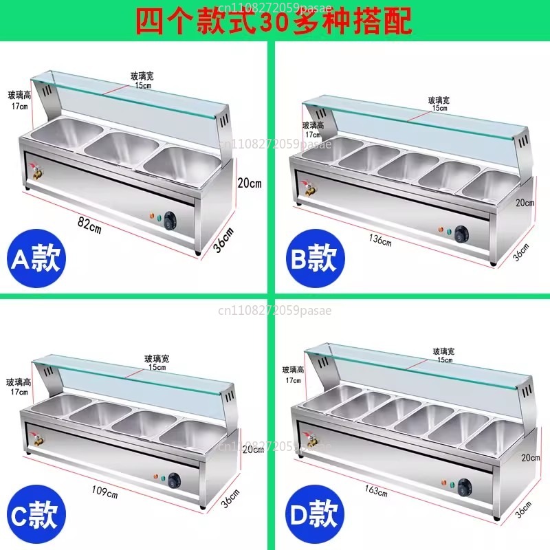 Fast food insulation table com - Bain Marie Food Warmer ulasan dan harga