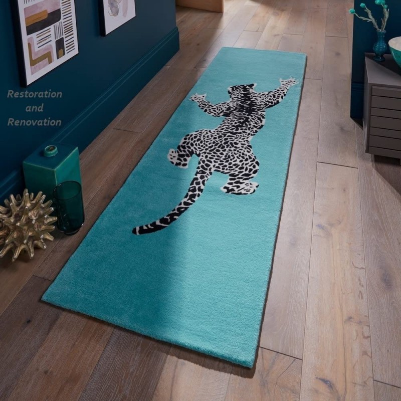 American Retro Runner Rug Oran - Commercial Kitchen Background ulasan dan harga