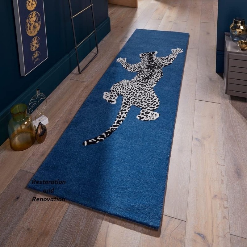 American Retro Runner Rug Oran - Commercial Kitchen Background ulasan dan harga