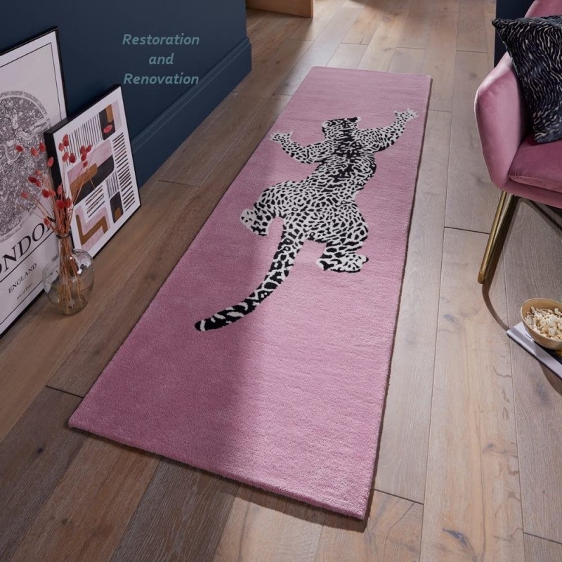 American Retro Runner Rug Oran - Commercial Kitchen Background ulasan dan harga