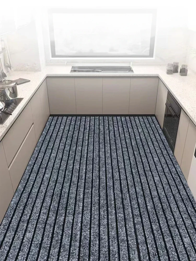 Polyester Classic Striped Kitc - Commercial Kitchen Floor ulasan dan harga