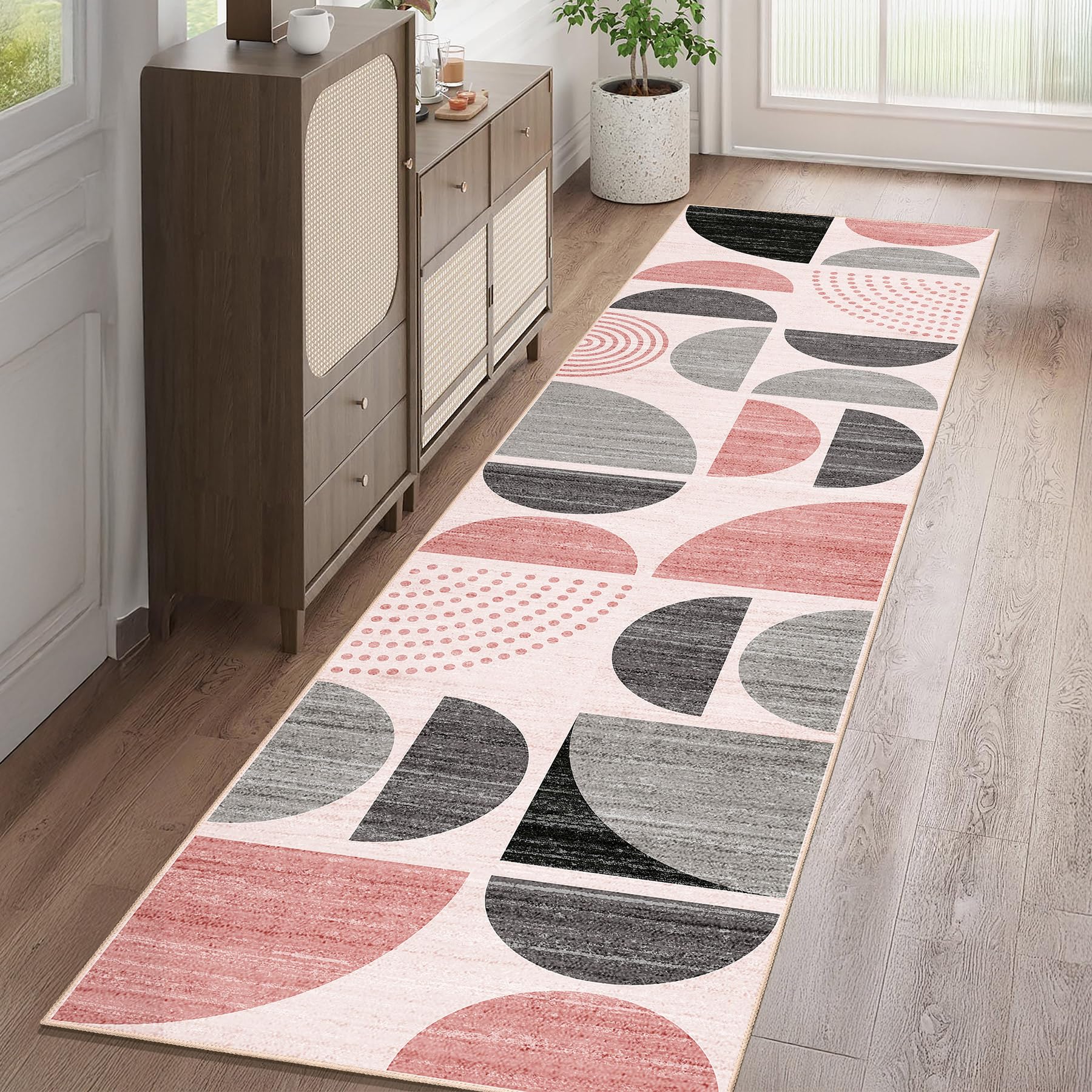 Leopard Print Runner Rug Teal  - Commercial Kitchen Background ulasan dan harga