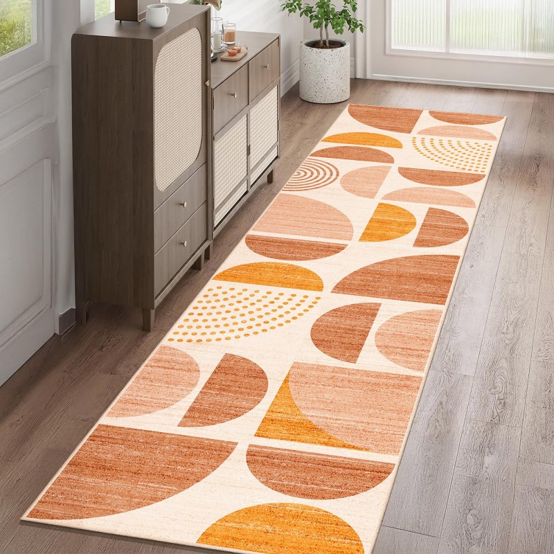 Leopard Print Runner Rug Teal  - Commercial Kitchen Background ulasan dan harga