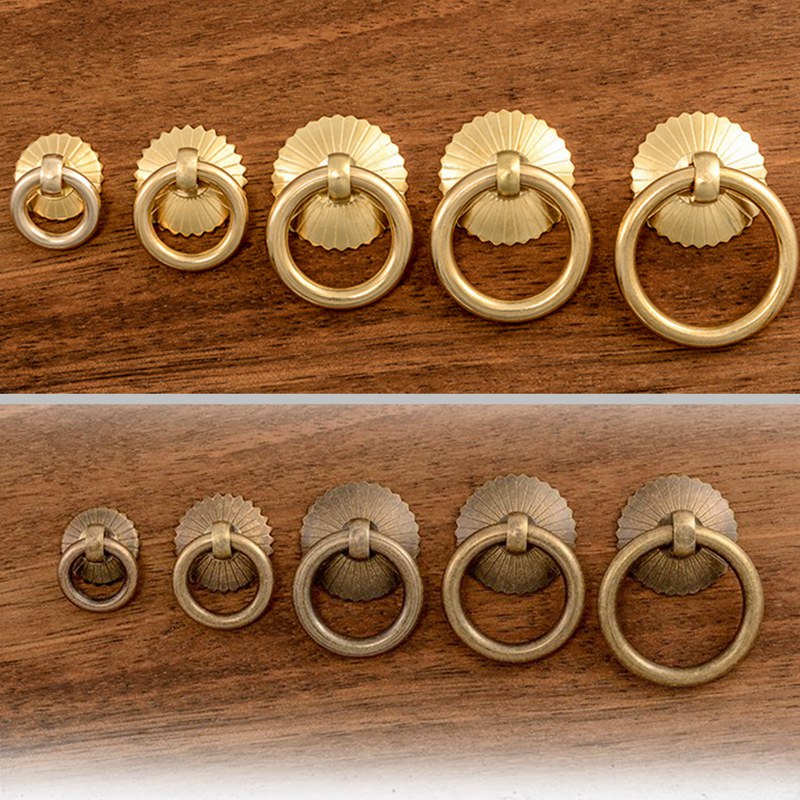 Vintage Brass Cabinet Ring Kno - Commercial Kitchen Cabinet ulasan dan harga