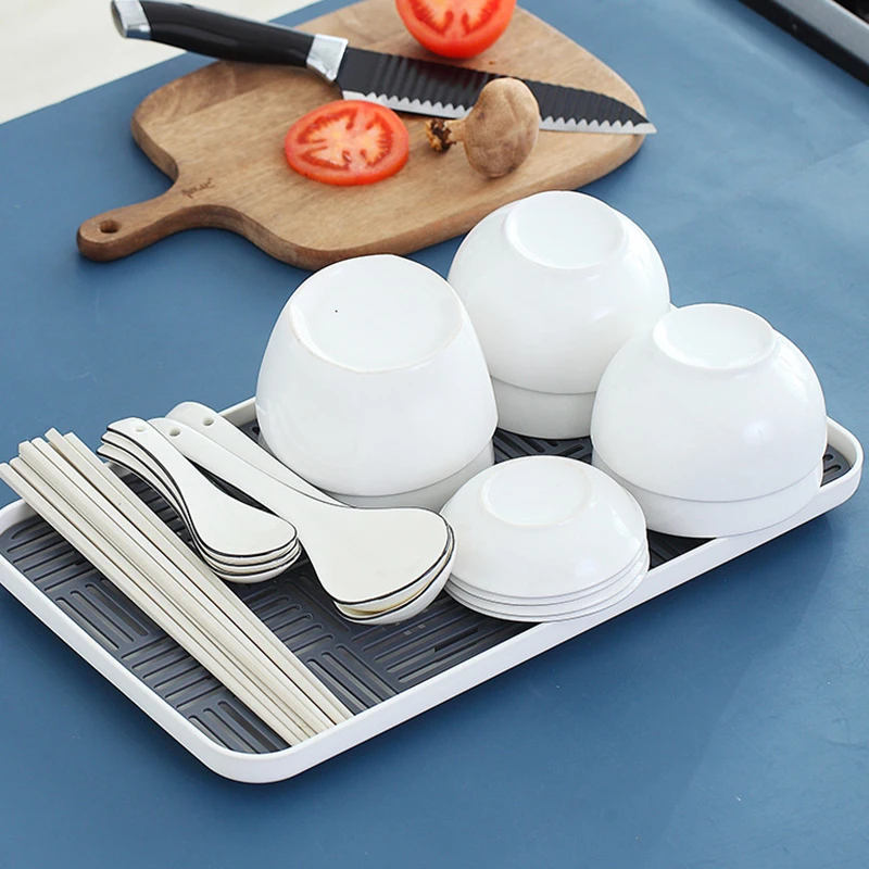 Plastic Drain Rack Dish Cup Dr - Commercial Kitchen Floor ulasan dan harga