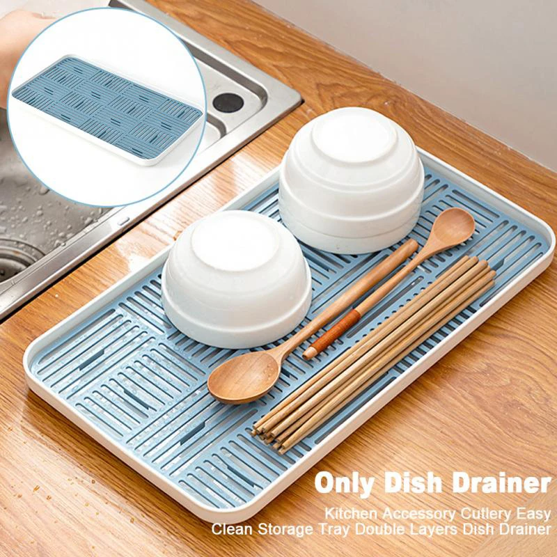 Plastic Drain Rack Dish Cup Dr - Commercial Kitchen Floor ulasan dan harga