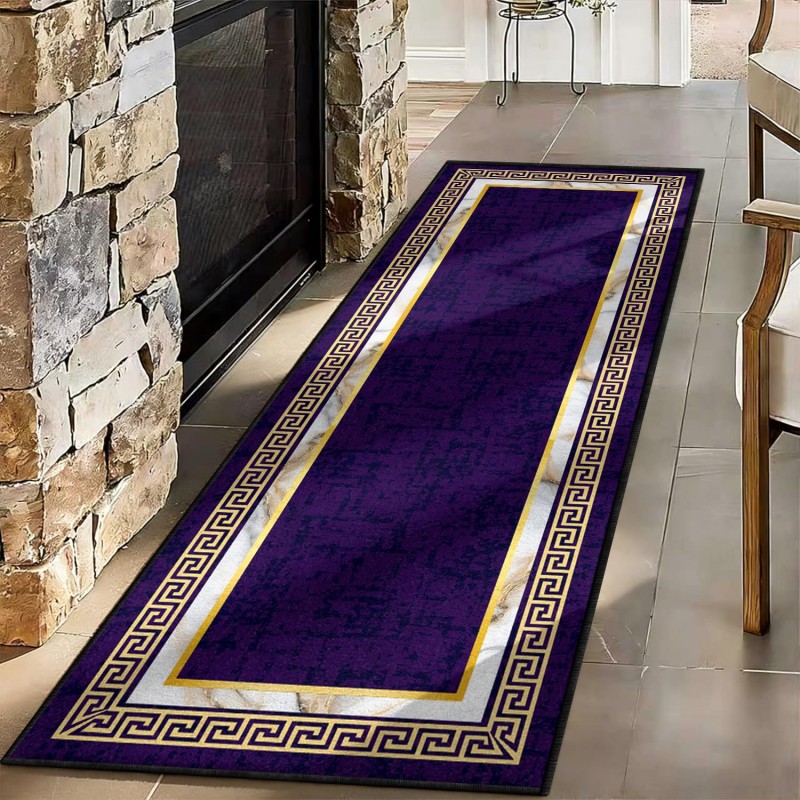 Abstract Art Runner Rug Blue Y - Commercial Kitchen Floor ulasan dan harga