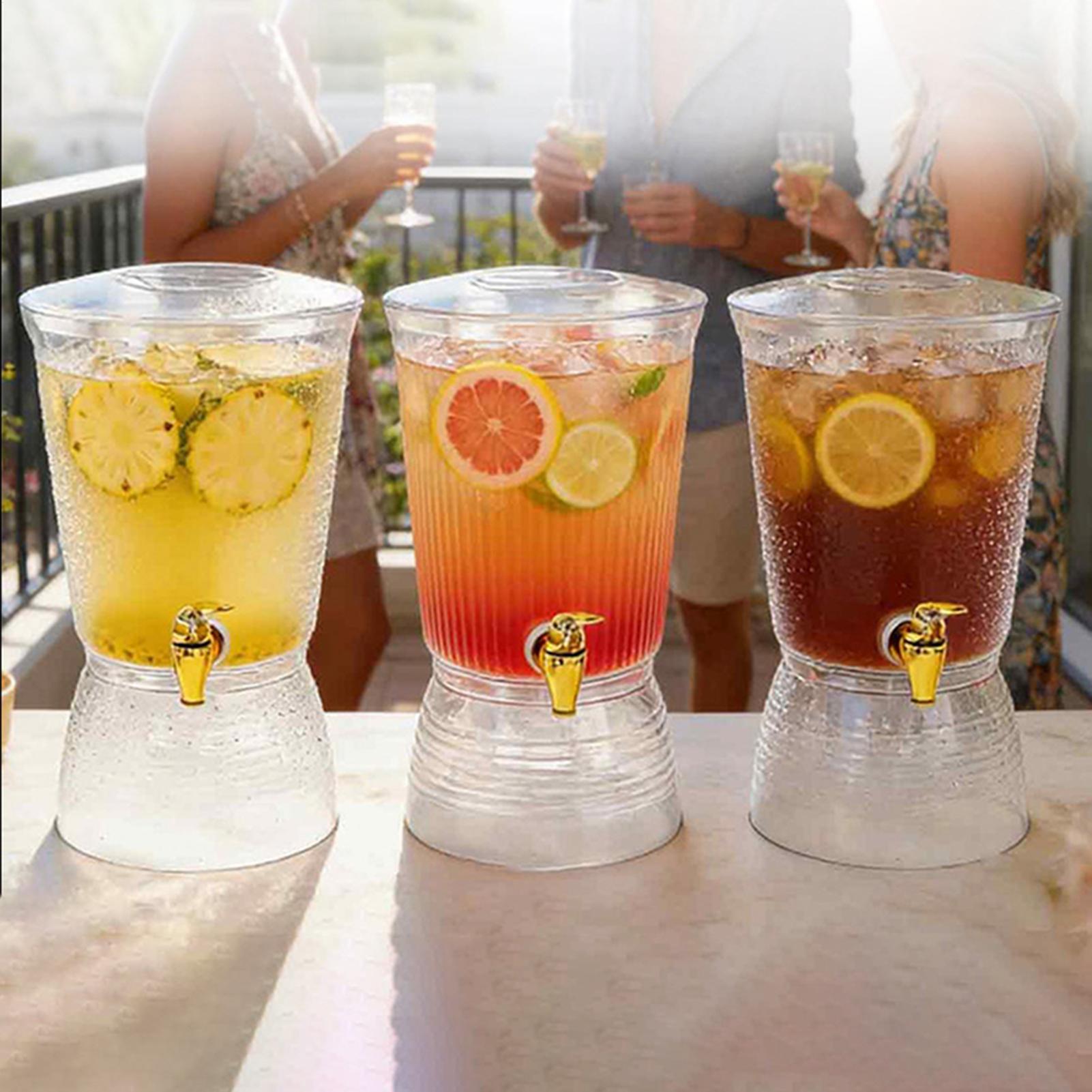 Lemonade Dispenser 6L Beverage - Cold Drink Dispenser ulasan dan harga