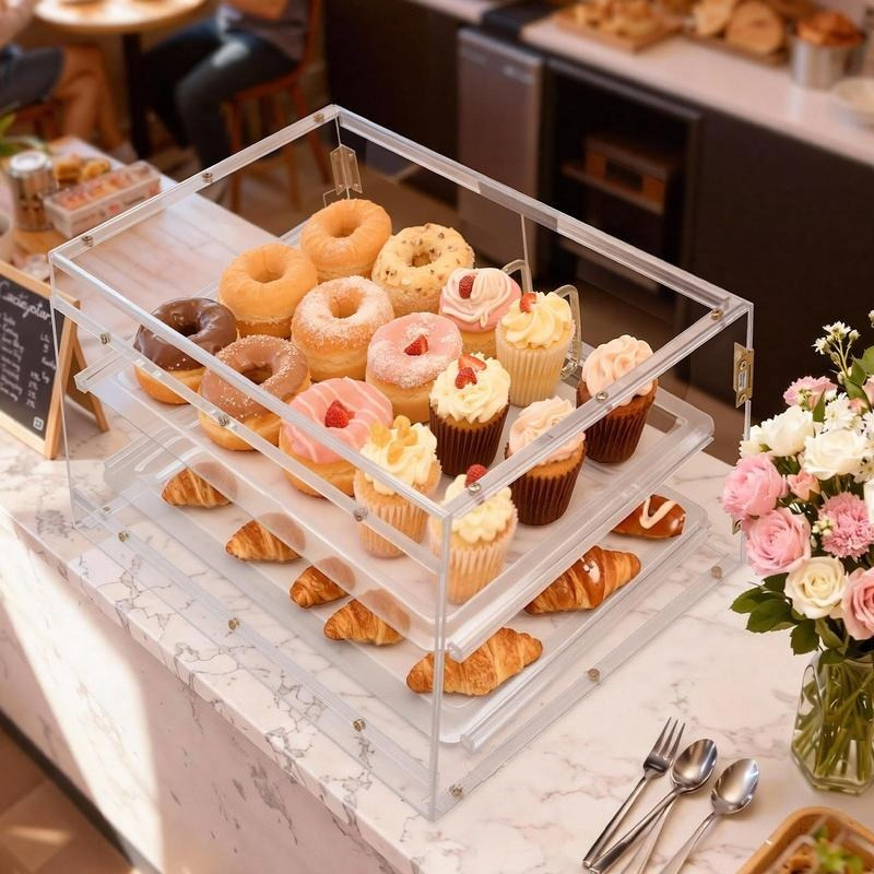 Bakery Display Case, 2-Tier Co - Commercial Kitchen Cabinet ulasan dan harga