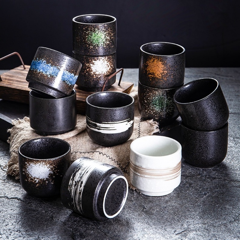 200ml Japanese Ceramic Mugs Re - Commercial Kitchen Japanese ulasan dan harga