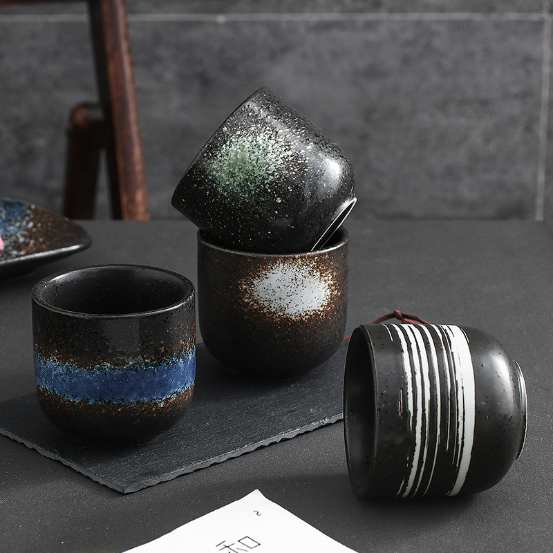 200ml Japanese Ceramic Mugs Re - Commercial Kitchen Japanese ulasan dan harga