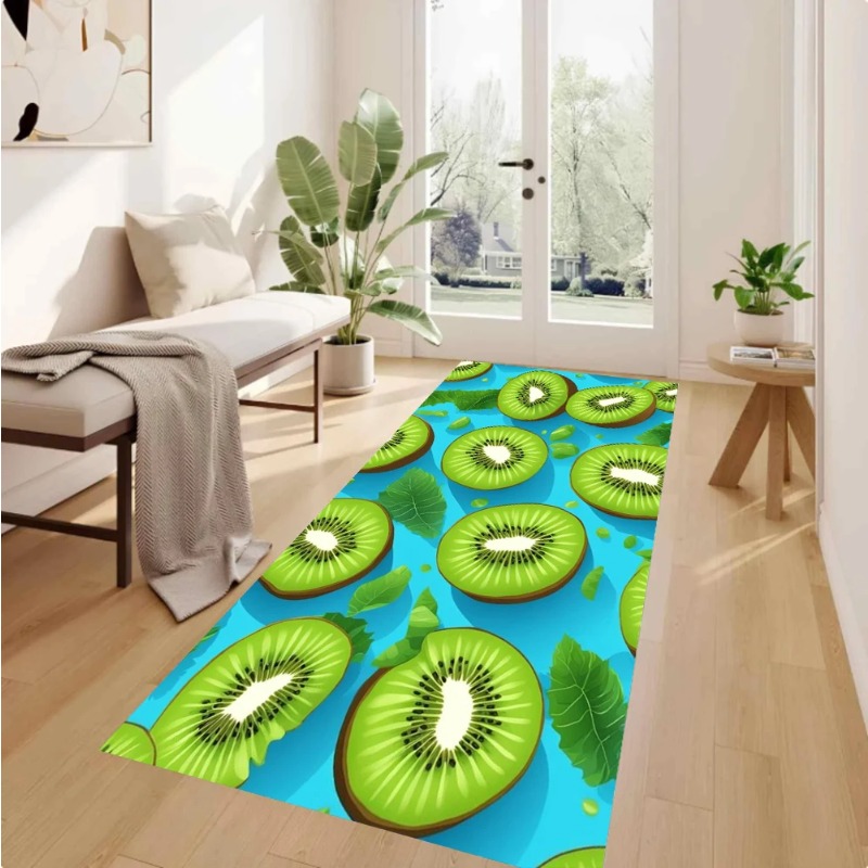 Cartoon Pineapple Yellow Backg - Commercial Kitchen Background ulasan dan harga