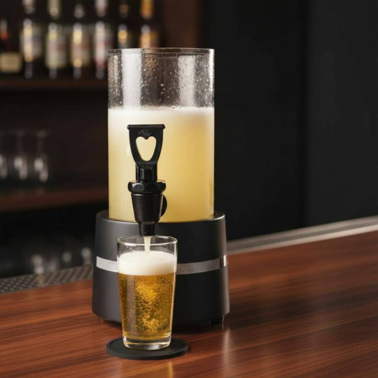 LED Beer Dispenser Large Capac - Cold Drink Dispenser ulasan dan harga