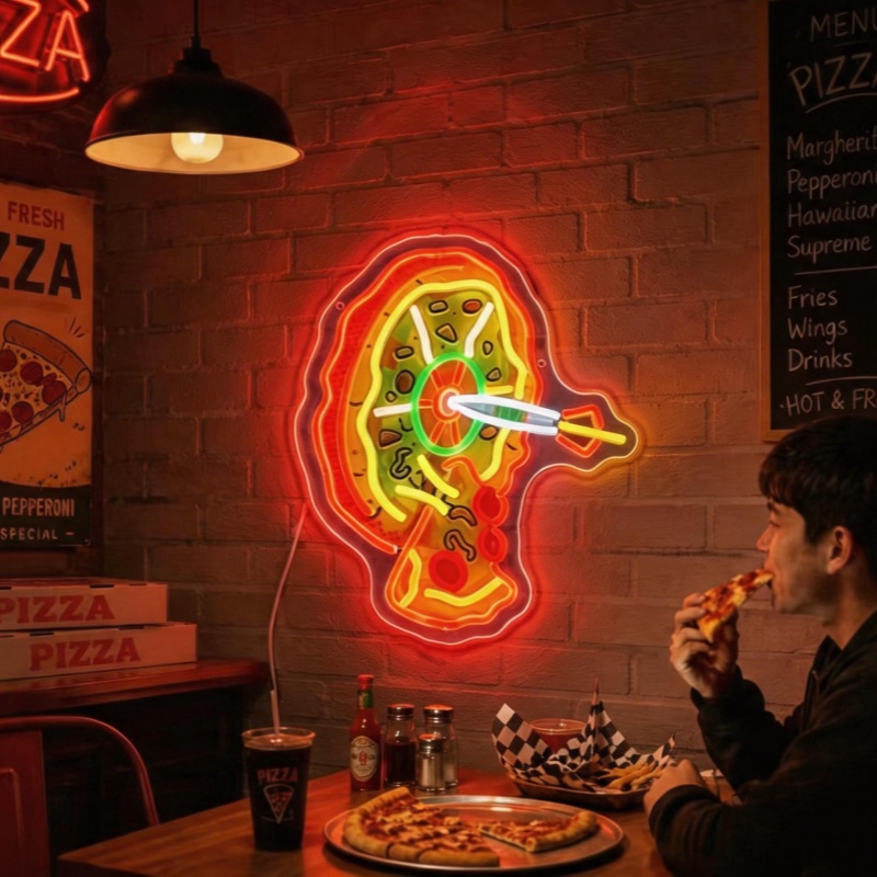 Ramen Cat Neon Sign Cat Noodle - Commercial Kitchen Japanese ulasan dan harga