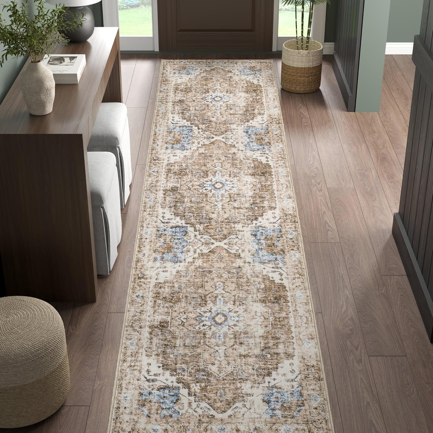 VIKAMA Bohemian Runner Rug Ant - Commercial Kitchen Floor ulasan dan harga