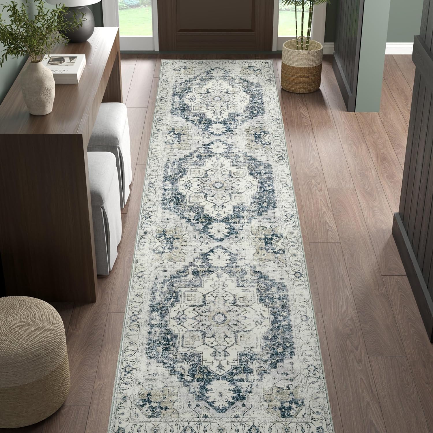 VIKAMA Bohemian Runner Rug Ant - Commercial Kitchen Floor ulasan dan harga