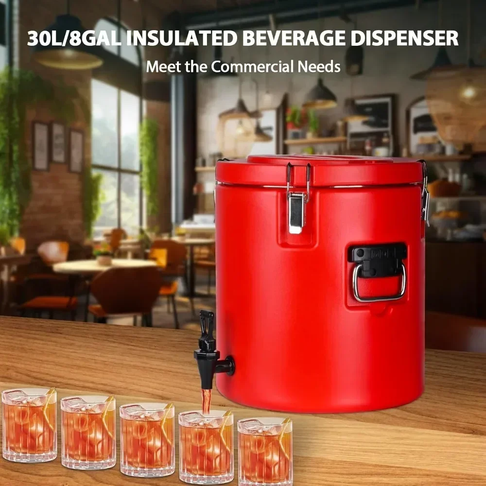 8 gal insulated beverage dispe - Cold Drink Dispenser ulasan dan harga