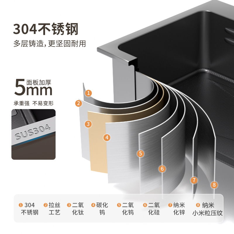 Thickened 304 Stainless Steel  - Commercial Kitchen Dishwasher ulasan dan harga