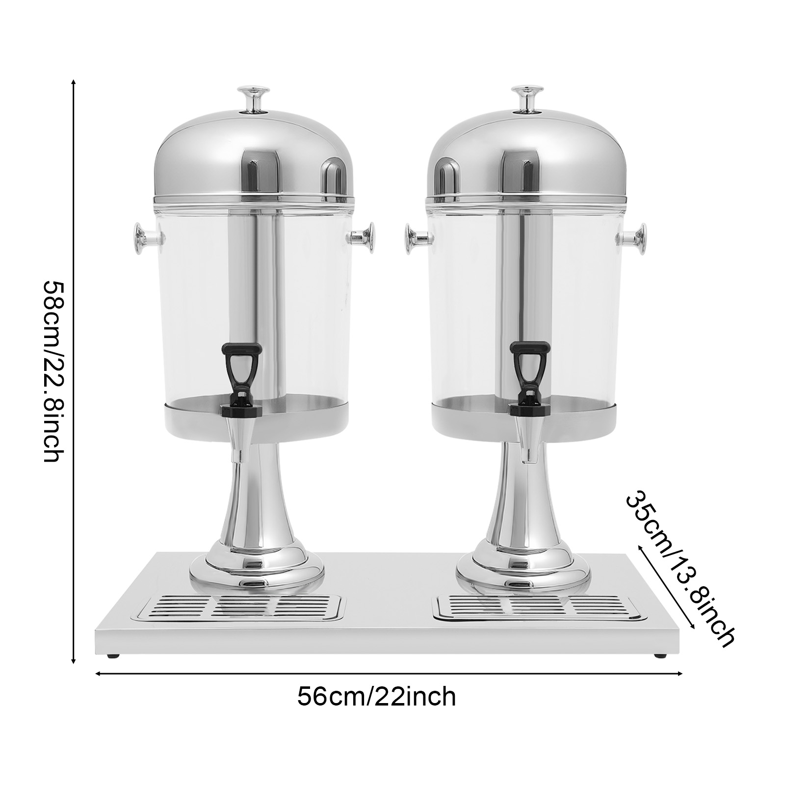 Beverage Dispenser, 16L Double - Cold Drink Dispenser ulasan dan harga