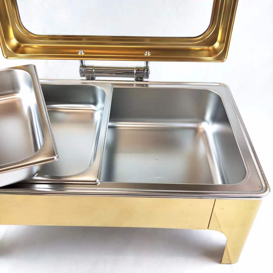 High-end buffet furnace Flap t - Bain Marie Food Warmer ulasan dan harga