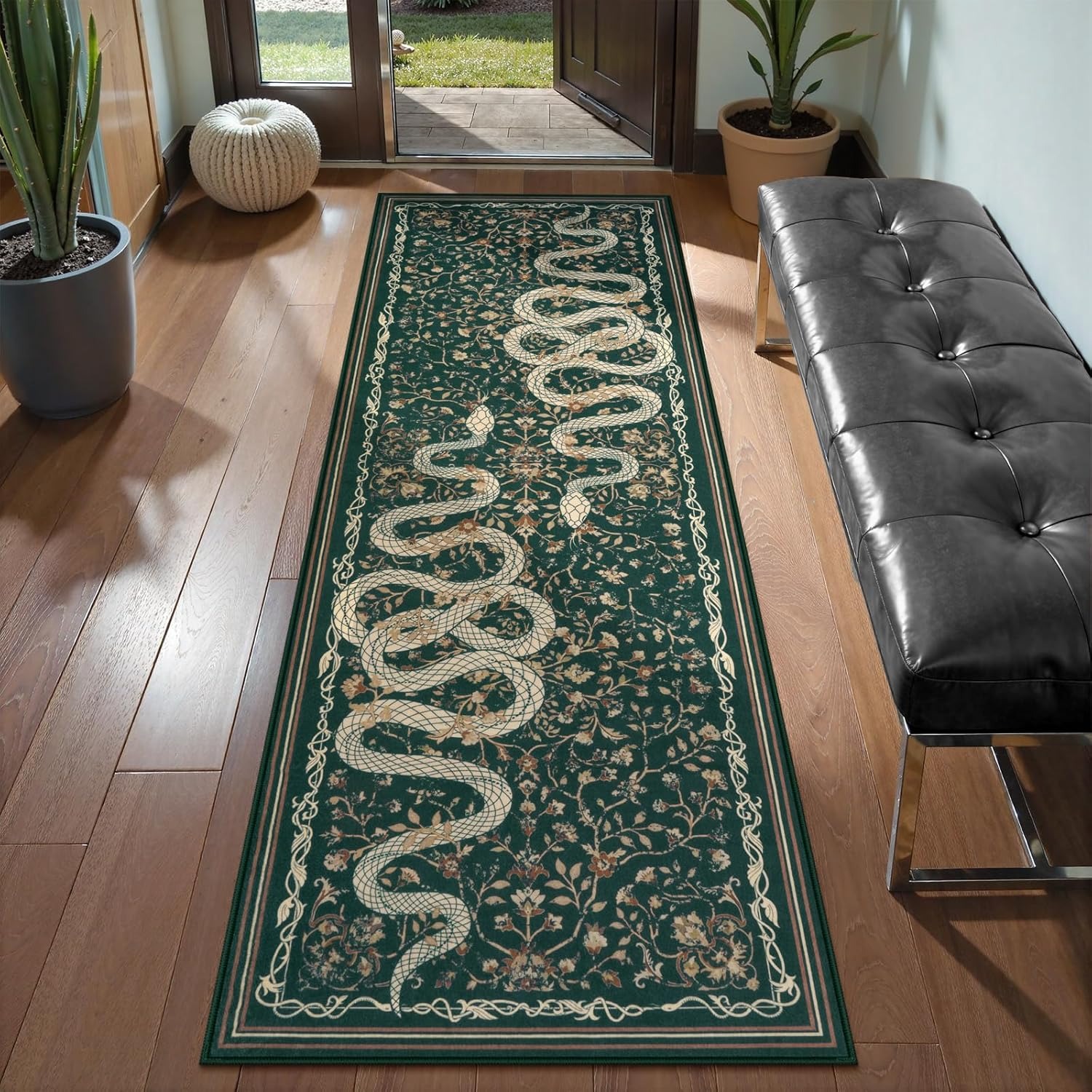 Hallway Carpet Runner Rug Blac - Commercial Kitchen Floor ulasan dan harga