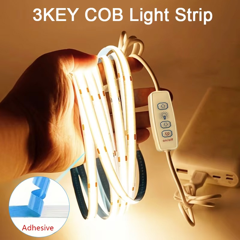 USB 5V COB Led Strip Dimmable  - Commercial Kitchen Cabinet ulasan dan harga
