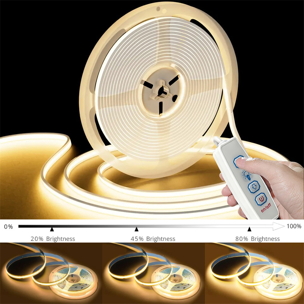 USB 5V COB Led Strip Dimmable  - Commercial Kitchen Cabinet ulasan dan harga