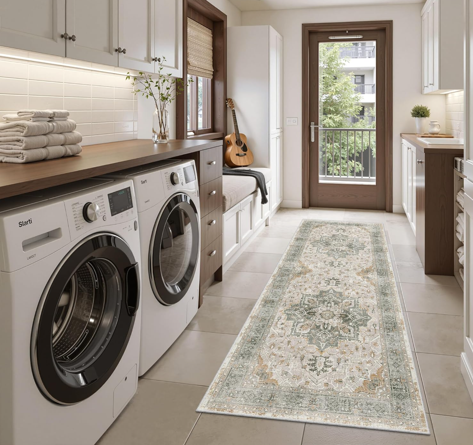 Multi-scene Long Runner Rug No - Commercial Kitchen Floor ulasan dan harga