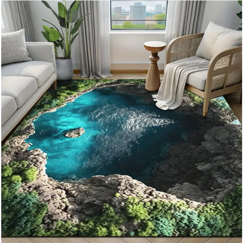 3D Visual Illusion Ocean Scene - Commercial Kitchen Floor ulasan dan harga