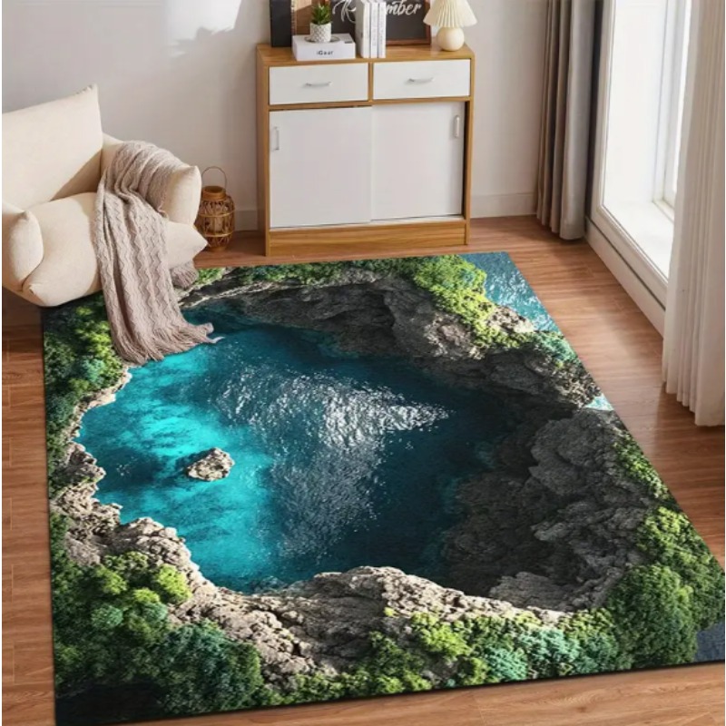 3D Visual Illusion Ocean Scene - Commercial Kitchen Floor ulasan dan harga