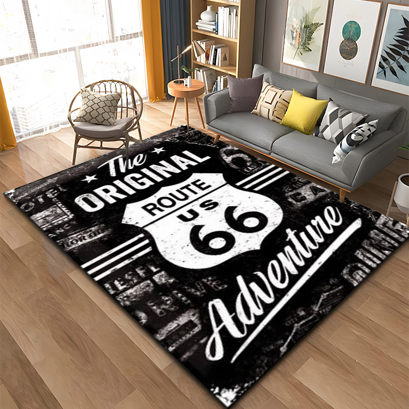 Historic Route 66 Pattern Rug  - Commercial Kitchen Floor ulasan dan harga