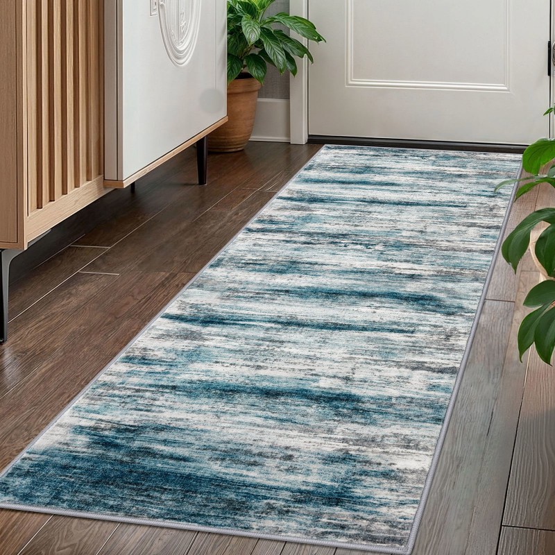 Garden Floral Runner Rug Beige - Commercial Kitchen Background ulasan dan harga