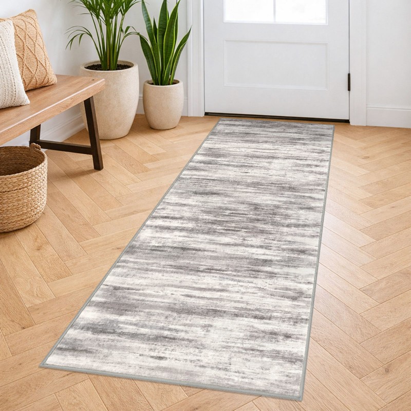 Garden Floral Runner Rug Beige - Commercial Kitchen Background ulasan dan harga
