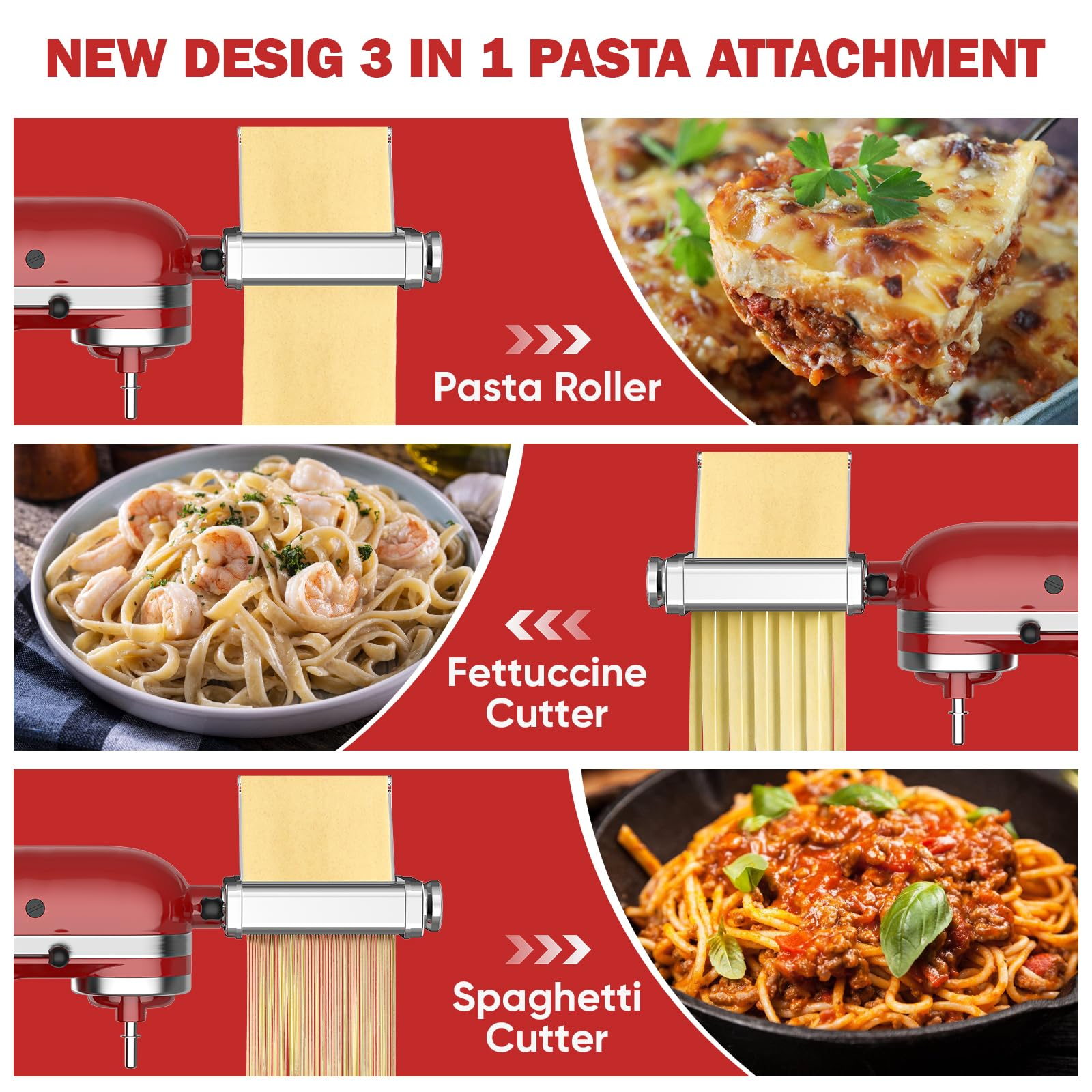 Gvode 3 in 1 Pasta Attachment  - Commercial Kitchen Juicer ulasan dan harga