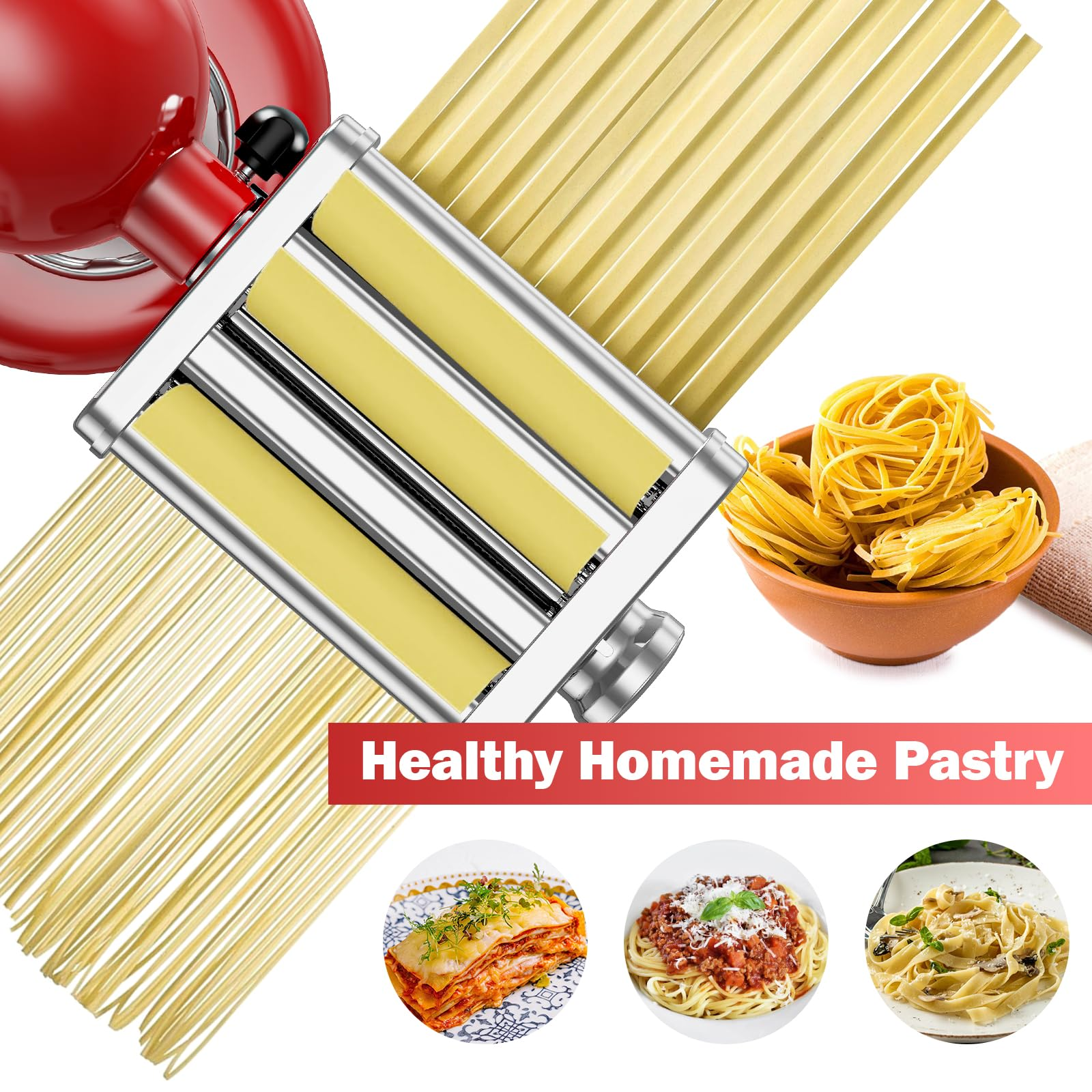 Gvode 3 in 1 Pasta Attachment  - Commercial Kitchen Juicer ulasan dan harga