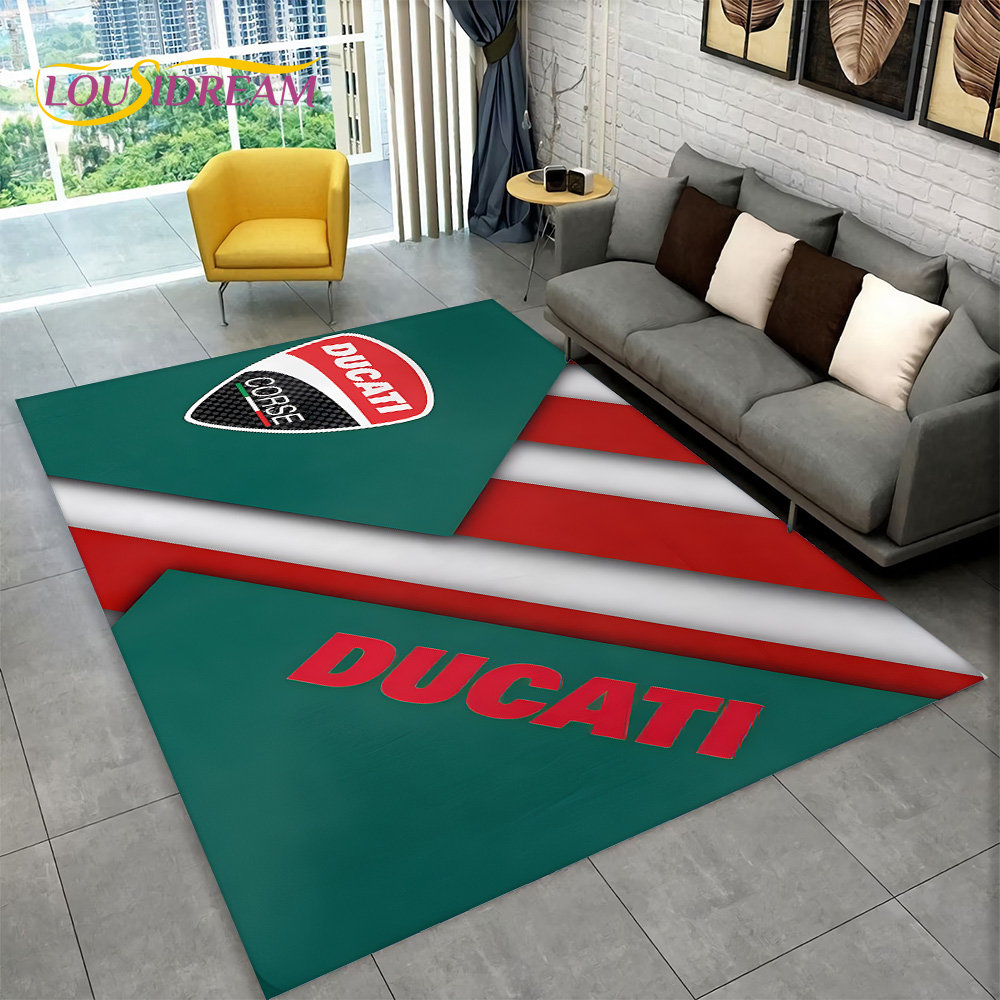3D D-Ducati Pattern Area Rug L - Commercial Kitchen Floor ulasan dan harga