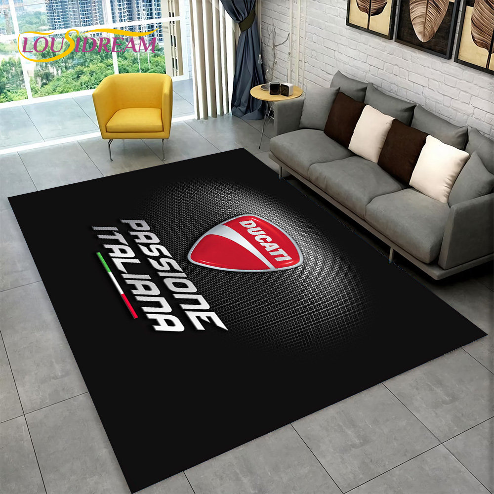 3D D-Ducati Pattern Area Rug L - Commercial Kitchen Floor ulasan dan harga