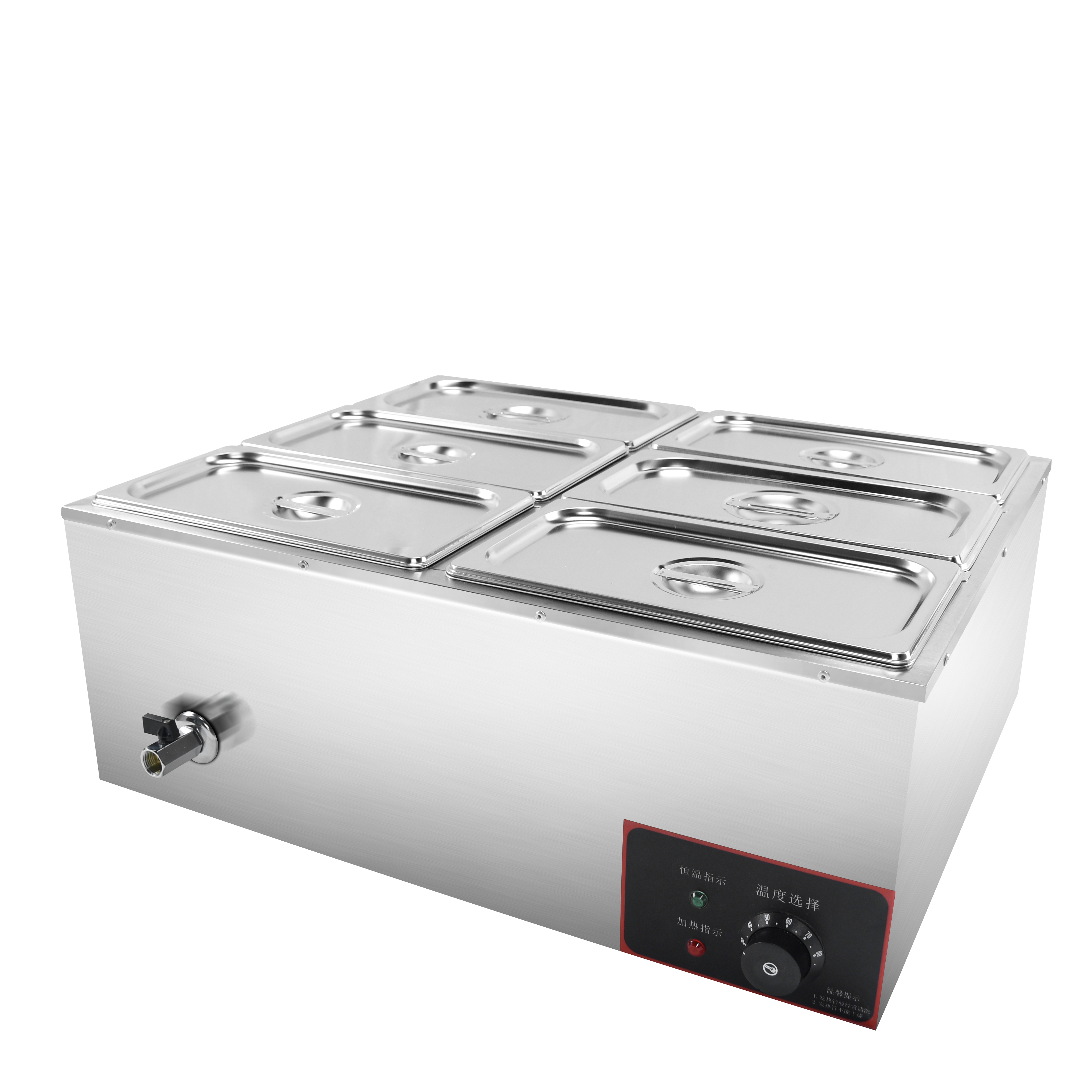 Stainless Steel Electric Food  - Bain Marie Food Warmer ulasan dan harga