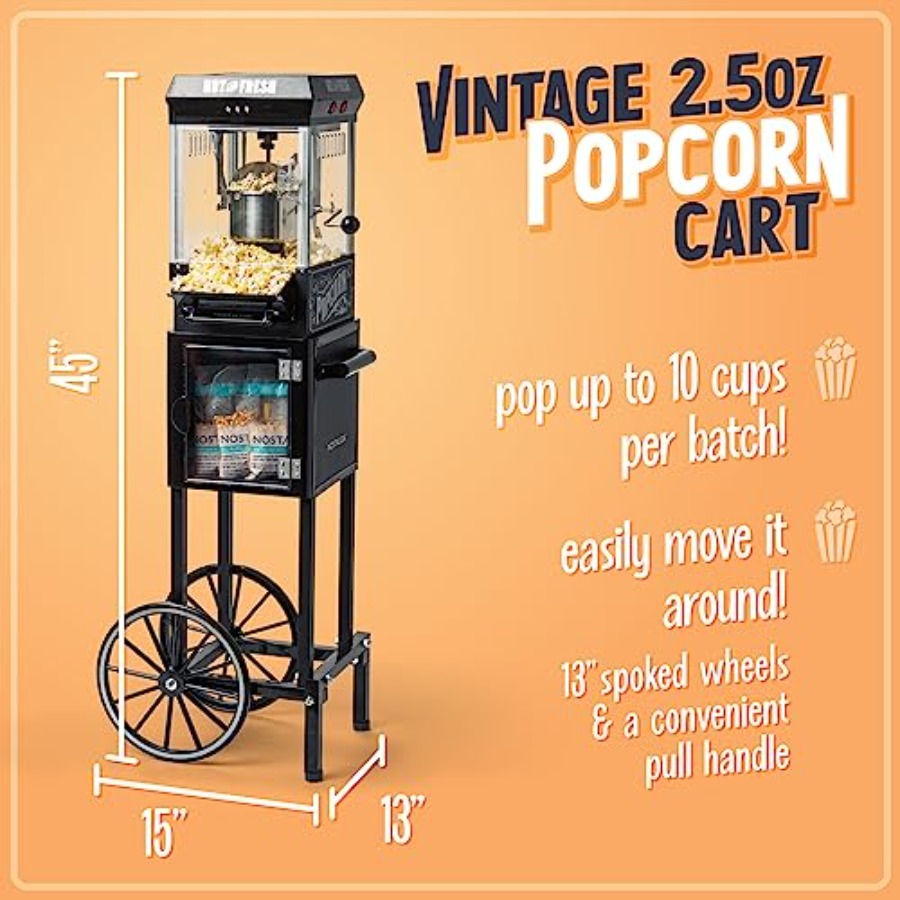 Popcorn Maker Machine Professi - Commercial Popcorn Machine ulasan dan harga