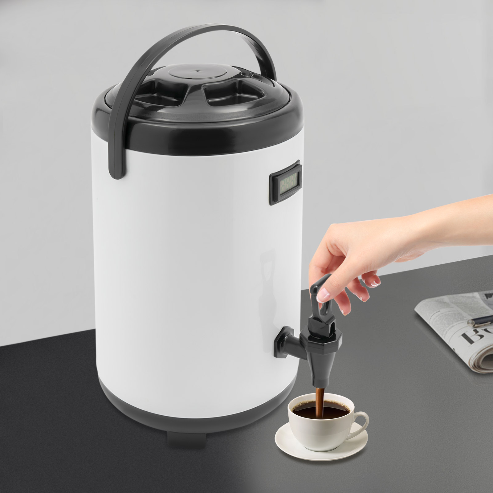 Stainless Steel Insulated Beve - Cold Drink Dispenser ulasan dan harga