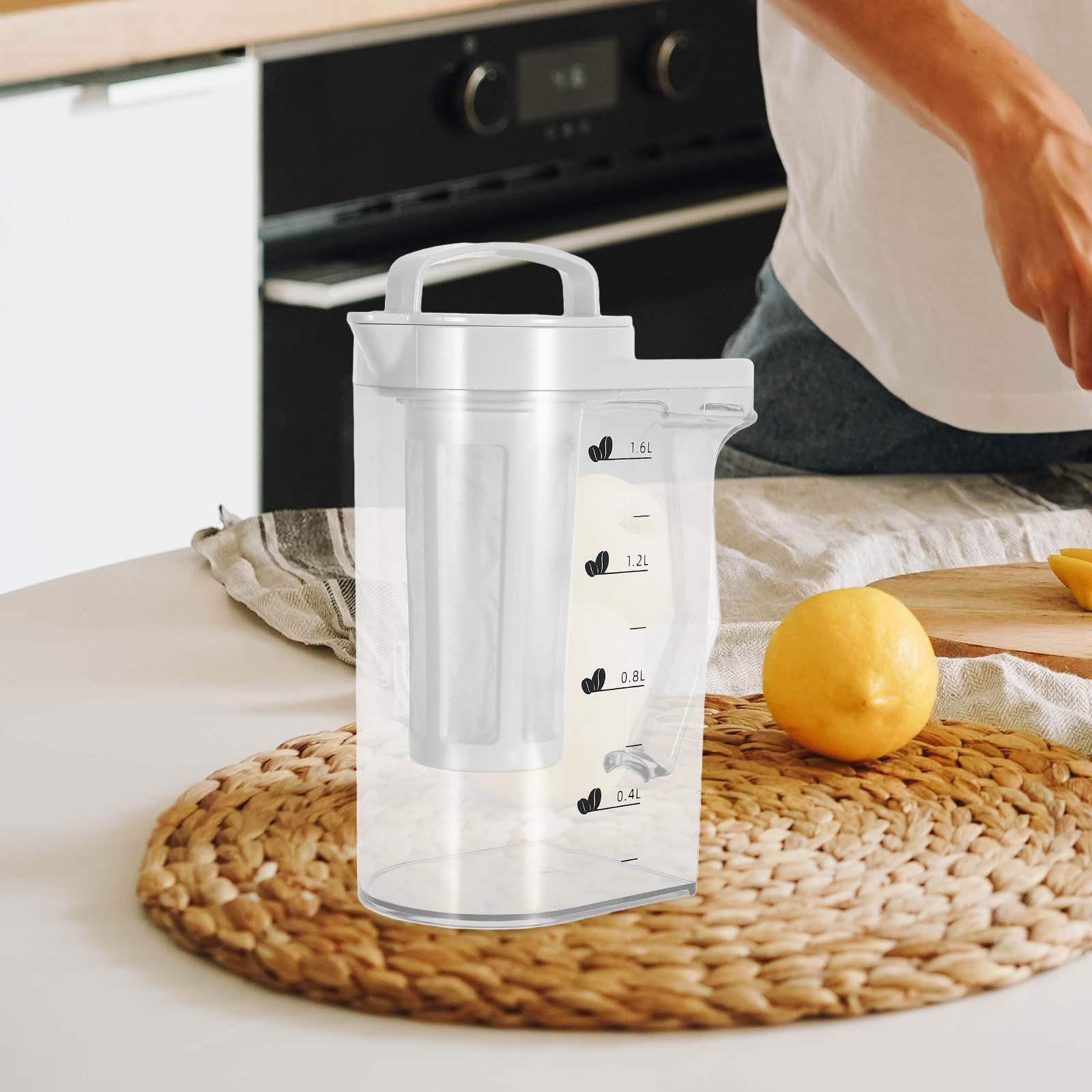 Plastic Cold Brew Coffee Pitch - Cold Drink Dispenser ulasan dan harga