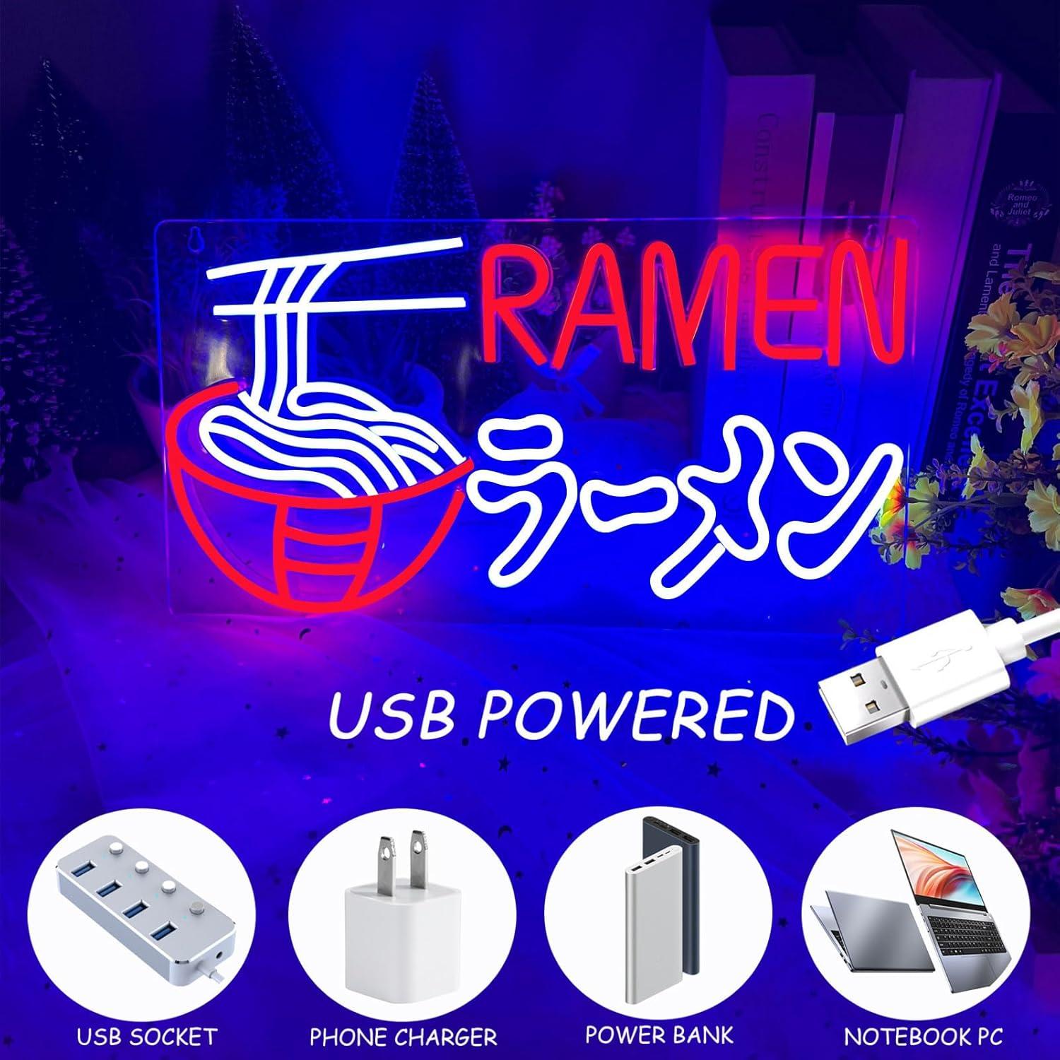 Ramen Neon Sign Japanese Noodl - Commercial Kitchen Japanese ulasan dan harga